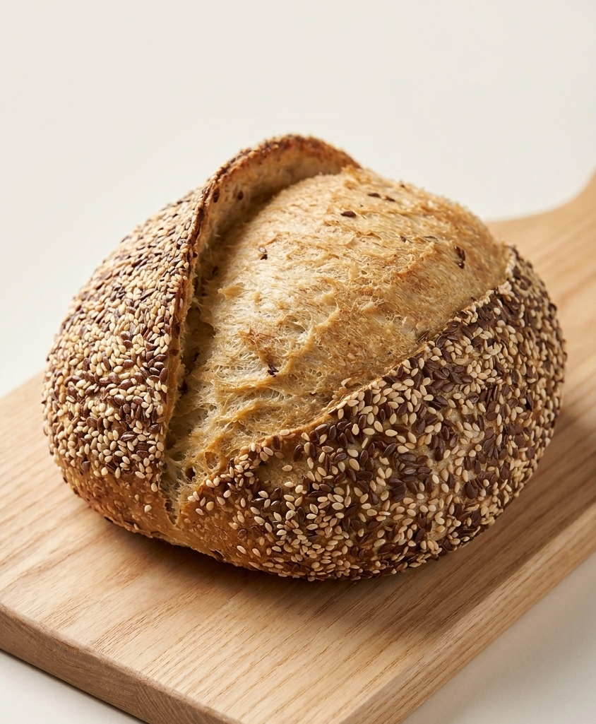 Sesame Flaxseed Sourdough